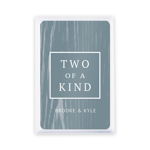 Personalized Playing Card Favors - Two of a Kind Personalized Playing Card Favors - Two of a Kind