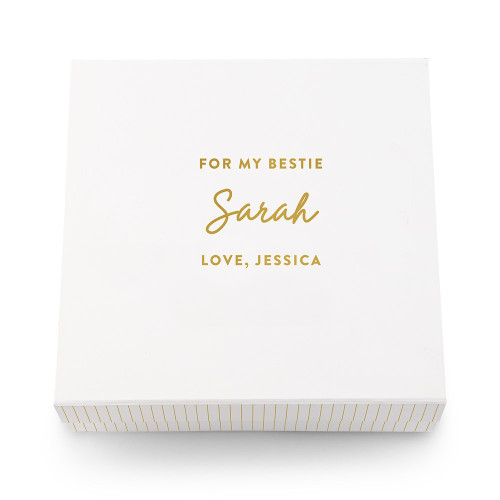 Personalized Bridesmaid Gift Box - Bridesmaid Proposal - Custom Text Personalized Bridesmaid Gift Box - Bridesmaid Proposal - Custom Text