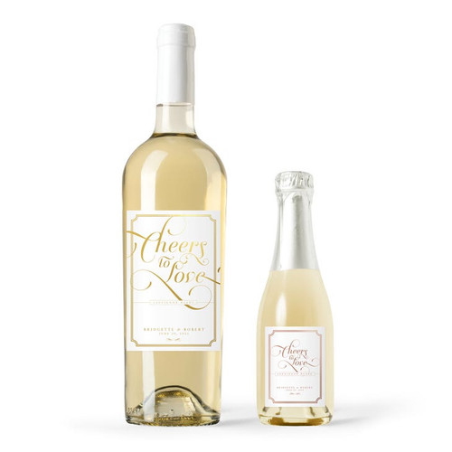 Personalized Foil Wine Bottle Labels - Expressions Personalized Foil Wine Bottle Labels - Expressions