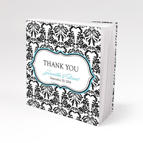 Personalized Notepad Favors - Damask Love Bird Personalized Notepad Favors - Damask Love Bird