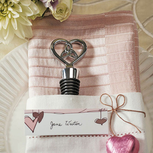 Love Knot Bottle Stopper Favors Love Knot Bottle Stopper Favors