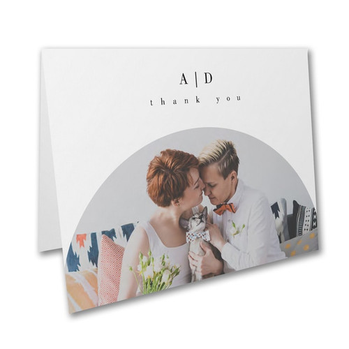 Wedding Thank You Cards - Arching Gratitude