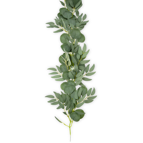Greenery Table Runner - Faux Eucalyptus Garland Greenery Table Runner - Faux Eucalyptus Garland