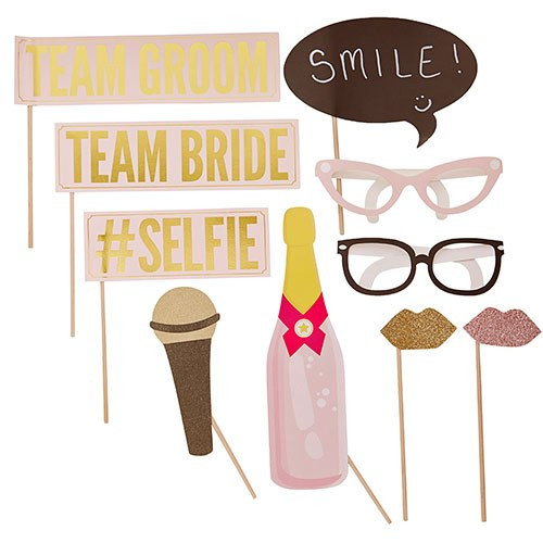 Wedding Photo Booth Props - Wedding Team Wedding Photo Booth Props - Wedding Team