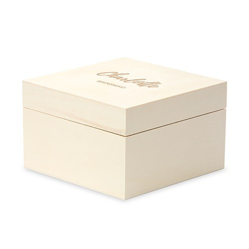 Bridesmaid Gift Box - Wood
