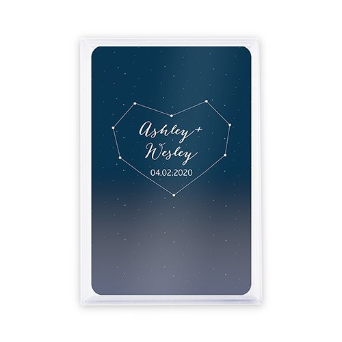 Personalized Playing Card Favors - Custom - Starry Night Personalized Playing Card Favors - Custom - Starry Night