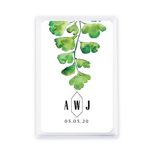 Playing Card Favors - Custom - Greenery Playing Card Favors - Custom - Greenery