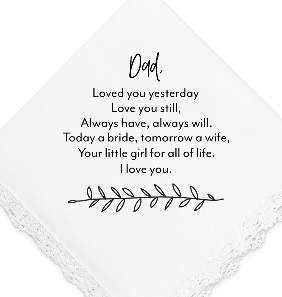 Personalized handkerchief