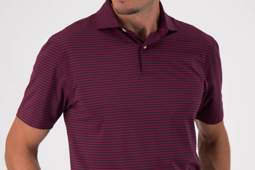 Turtleson 2025 Shane Stripe Perf Polo