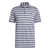 Adidas Men's Two-Color Striped Golf Polo Shirt
