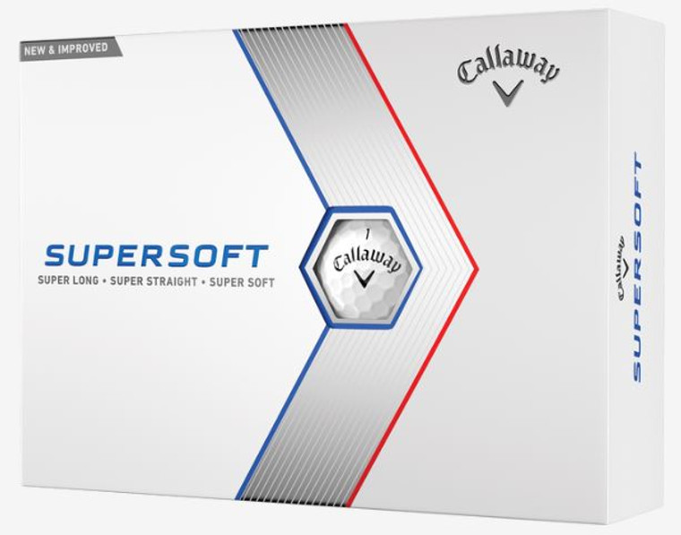 Callaway 2023 Supersoft Dozen White