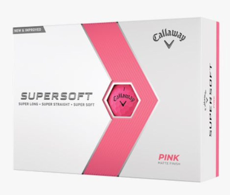 Callaway 2023 Supersoft Dozen Pink