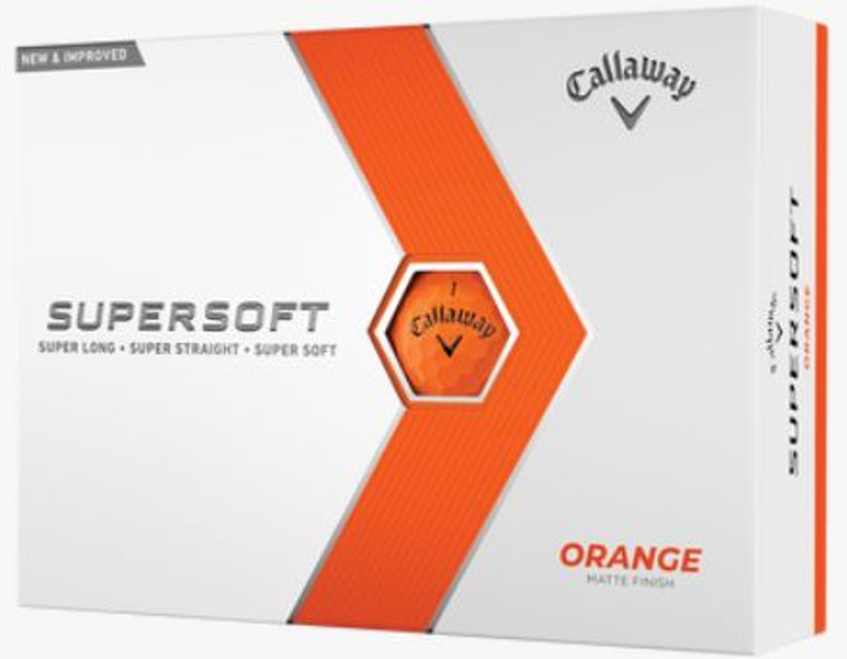 Callaway 2023 Supersoft Dozen Orange