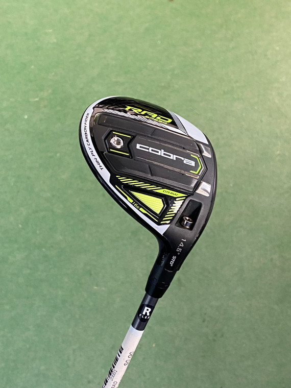 - EX DEMO - Cobra RAD Speed Fairway / #3 Reg Riptide