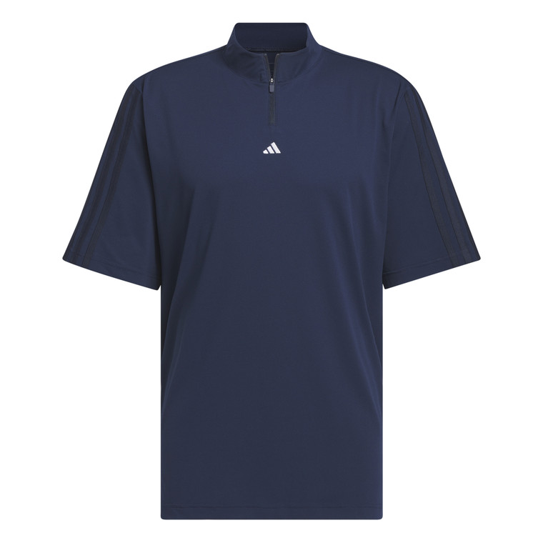 Adidas Ultimate365 Twistknit Piqué Mock Polo Shirt Men's