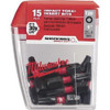 Milwaukee Shockwave 1" Impact Torx T20 Power Bits (15 pack) - 48-32-5011