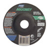 Norton 43600 Masonry Grinding Wheel, 7/8" Arbor x 4-1/2" Dia x 1/4" Thickness