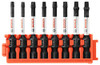 Bosch CCSSQV208 Impact Tough Square 2" Power Bit Set, 8-Piece