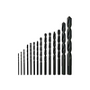 Master Mechanic 259514 Black Oxide Drill Bit Set, 15-Piece