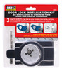 Vulcan TC300691OR-A Metal Door Lock and Deadbolt Installation Kit for Wood and Metal Doors