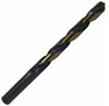 Northland 080718 HSS Jobber Drill, Black Oxide / Gold, 3-1/16 "Flute Length, 4-3/8" OAL, 19/64 Size (Pack of 12)