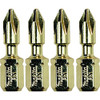 Makita B-34936 Impact GOLD #1 Phillips Insert Bits, 1", 4-Pack