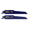 Irwin 2018872 Bi-Metal Demolition Reciprocating Saw Blades, 6 TPI x 6", 2-Pack