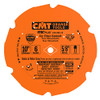 CMT 236.006.10 ITK PLUS Diamond Saw Blade for Fiber Cement Products, 10-Inch x 6 Trapezoidal Teeth with 5/8-Inch Bore, PTFE Coating
