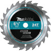 Makita T-01404 Carbide-Tipped General Purpose Saw Blade, 6-1/2", 24T