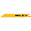 DEWALT DW4811 6-Inch 18 TPI Straight Back Bi-Metal Reciprocating Saw Blade (5-Pack)