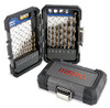 MIBRO 492470 Cobalt Metal Master Drill Bit Set, 1/6in. to 3/8in., 17 Pieces