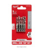 Milwaukee Shockwave SAE Impact Drill Tap Set — 5-Pc., Model# 48-89-4874