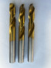 Norseman 97440 TYPE 135-TN SCREW MACHINE LENGTH TIN COATED NAS 907C HEAVY-DUTY 135Â DEGREE SPLIT POINT DRILL BIT (3 PACK)