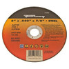 Forney 71797 Cut-Off Wheel with 7/8-Inch Arbor, Metal Type 1, A60T-BF, 6-Inch-by-0.040-Inch
