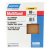 Norton 50375-038 MultiSand All Purpose Sandpaper, 80 Grit