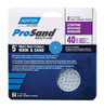 Norton 2-Discs 5" 40-GRIT Multi-Hole Pattern Hook & Sand Sanding Discs (03234)