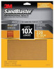 3M 20220-G-4 Sandpaper with No-Slip Grip, 11" x 9"