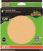Gator 3243 Sanding Discs 6" 120GRT 25PK (3243)
