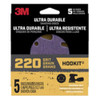 3M (1-Pk/5-Discs) Sanding Discs, 220-Grit, 5-In.