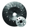 Century Drill & Tool 77145 Rubber Backing Pad, For Use With 4-1/2" Resin Sanding Discs