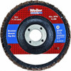 Weiler 30822 29 Non-Woven Zirconium Flap Disc, 4"/5/8"