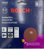 BOSCH SR6R120 5-Piece 120 Grit 6 In. 6 Hole Hook-And-Loop Sanding Discs