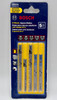 Bosch U502A5 U-Shank Assortment Jigsaw Blade Pack, 5 Pack