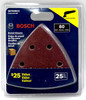 Bosch SDTR082C Sandpaper Triangle Oscillating 80G 25Pk
