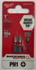 Milwaukee 48-32-4411 Shockwave Phillips #1 Insert Bits, 2-Pack