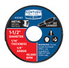 Century Drill and Tool 8401 Metal Abrasive Cutting and Grinding Wheel, 1-1/2-Inch by 1/16-Inch