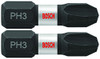 BOSCH ITPH3102 2 Pc. 1 In. Phillips #3 Impact Tough Screwdriving Bit