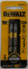 DEWALT DWA2T25-2 Power Bit Max Fit Torx T25 X 2" L S2 Tool Steel