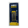 Irwin IWAF22PH123 Phillips #1, #2, #3 Screw Bit Tip Set - 3pc Set