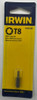 Irwin 3513121C Torx Insert Bit T8 x 1 inch - 1 pack